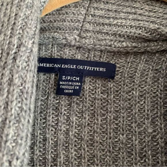 American Eagle • Collegiate Stripe Knit‎ Cardigan - Picture 7 of 8